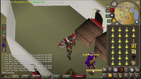 OSRS blackjacking (270k xp/h) .